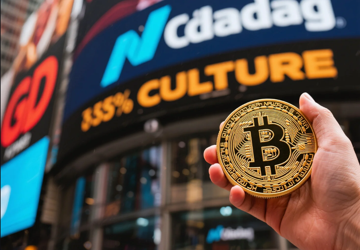 Bitcoin Deal Backfires: GD Culture Stock Falls After $875M Acquisition Plan