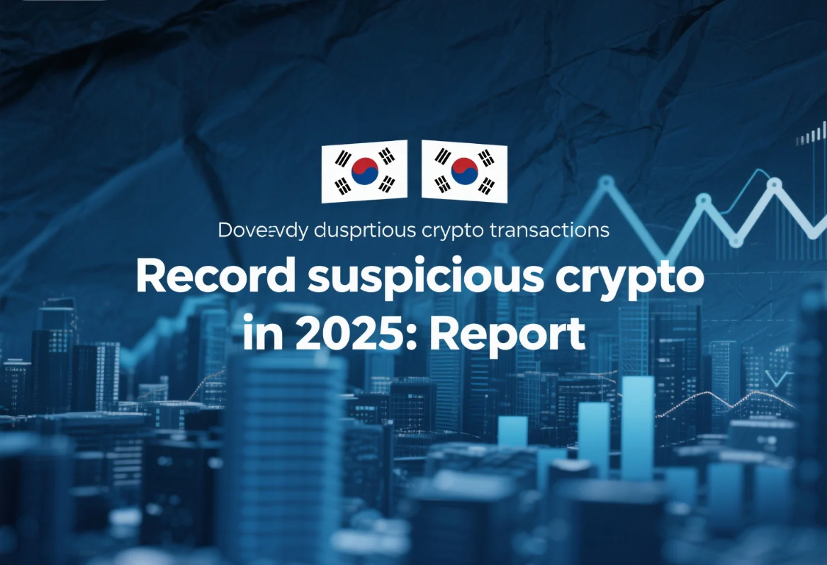 South Korea Reports Record High Suspicious Crypto Transactions in 2025