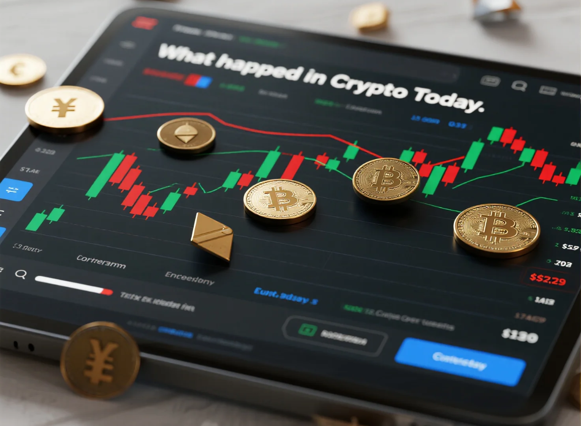 What Happened in Crypto Today? A Beginner-Friendly Explanation (No Prior Knowledge Needed)