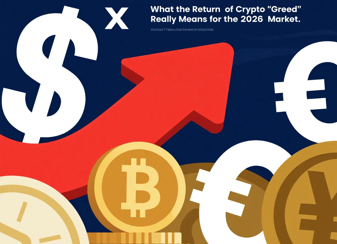 What the Return of Crypto “Greed” Really Means for the 2026 Market