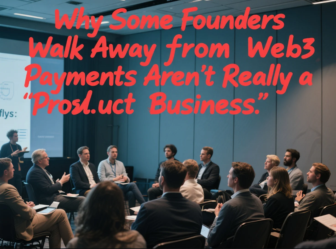 Why Some Founders Walk Away from Web3 Payments: Payments Aren’t Really a “Product Business”