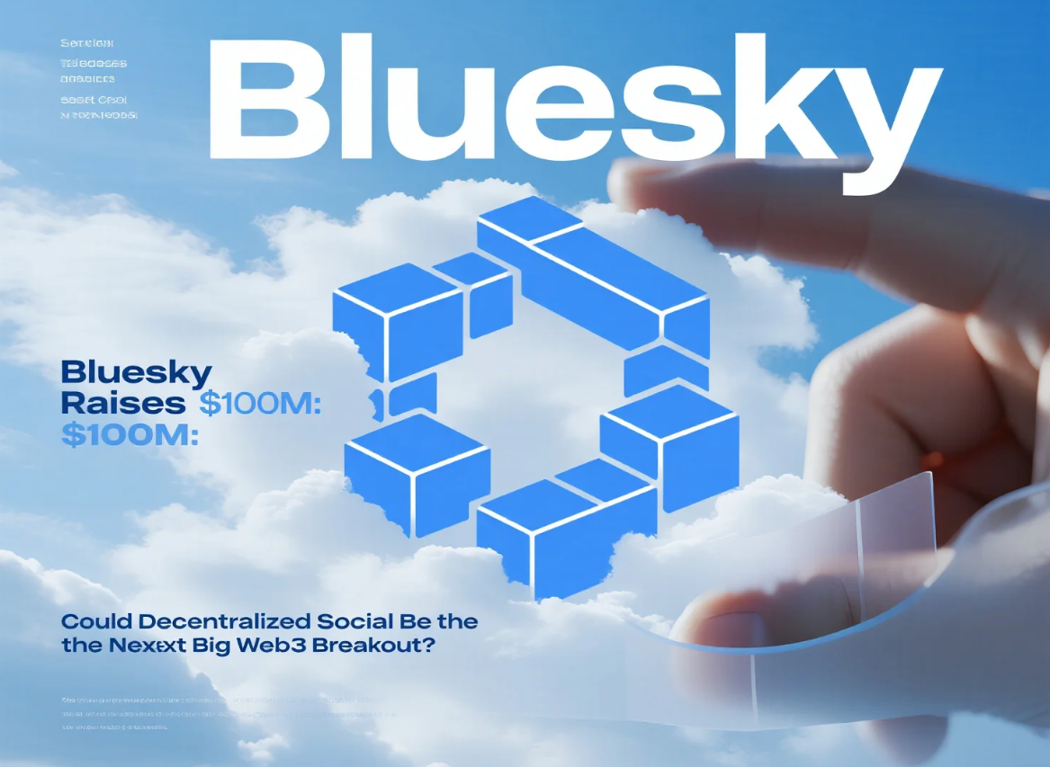 Bluesky Raises $100M: Could Decentralized Social Be the Next Big Web3 Breakout?