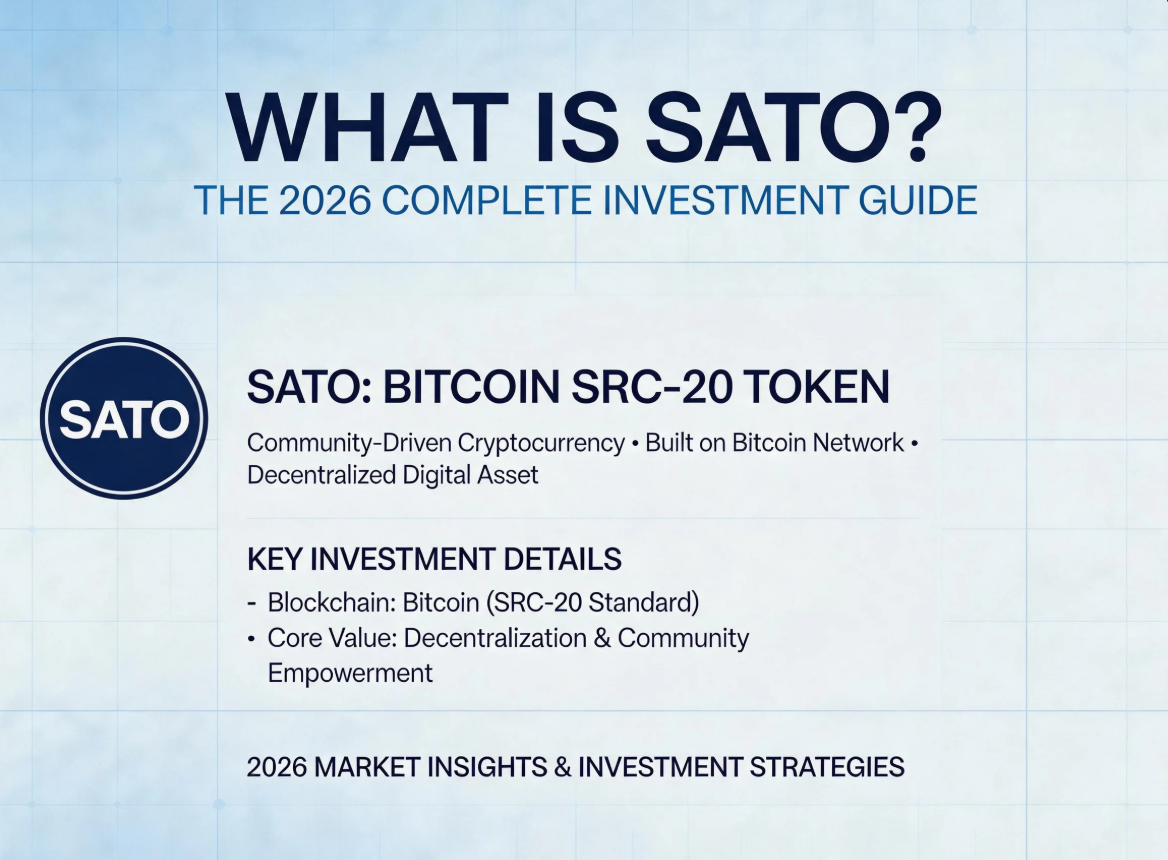What Is SATO? The 2026 Complete Investment Guide